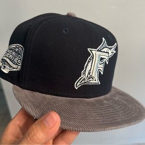 New Era Florida / Miami Marlins x Hat Club Sz 7 1/2